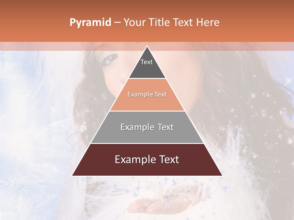 Portrait Fairy Fur PowerPoint Template