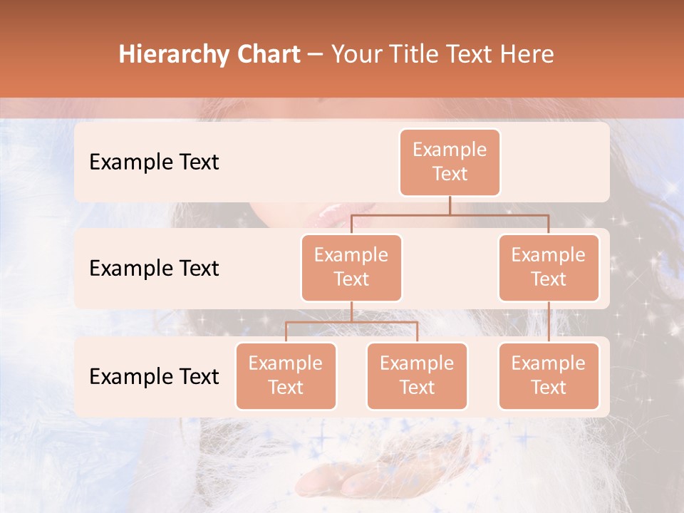 Portrait Fairy Fur PowerPoint Template