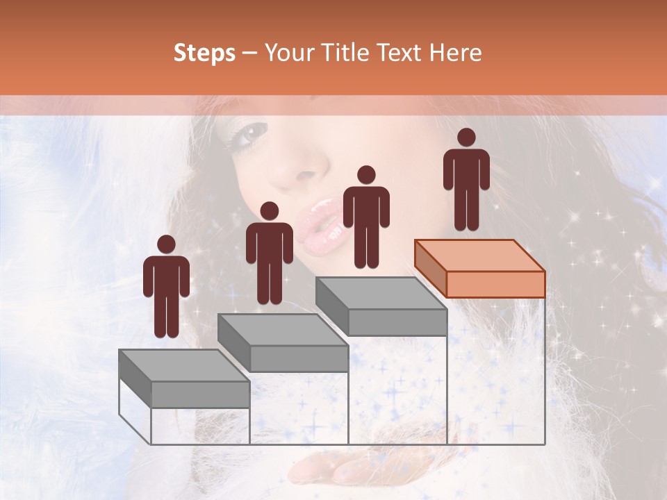 Portrait Fairy Fur PowerPoint Template