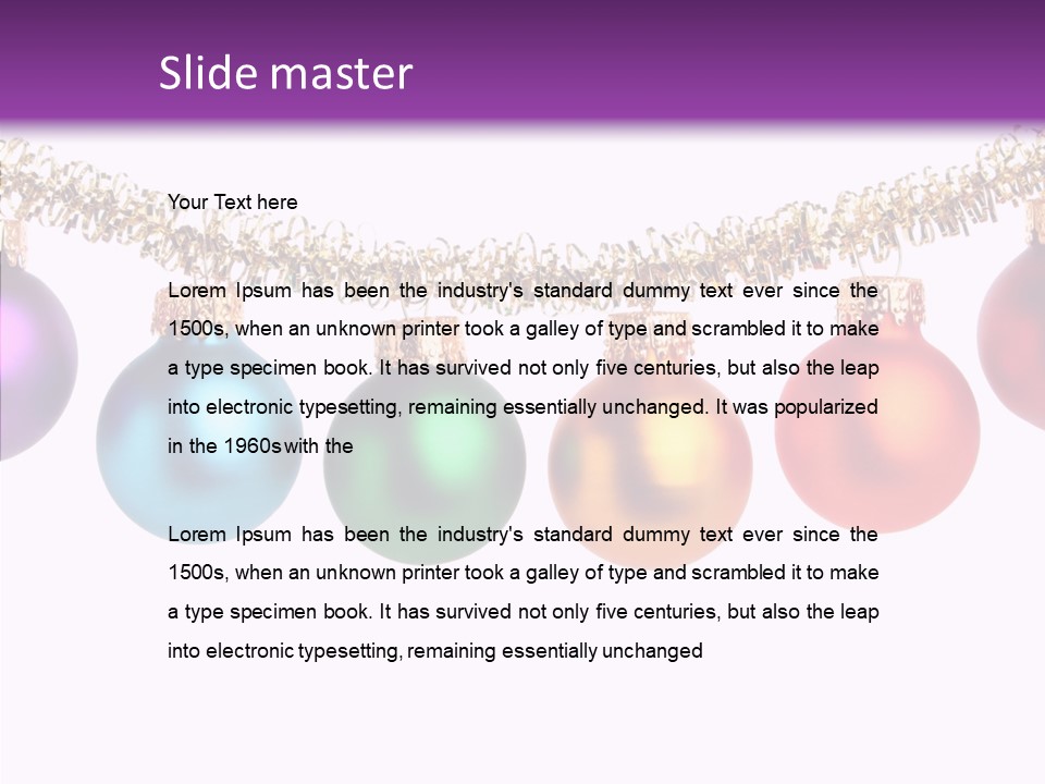 Vibrant Seasonal Life PowerPoint Template