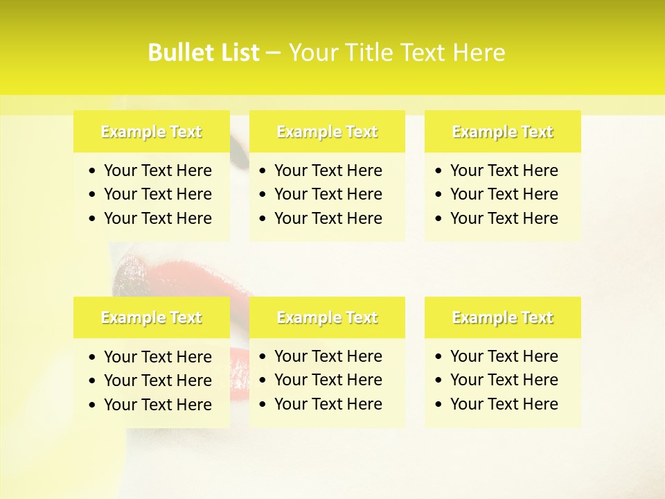 People Face Joy PowerPoint Template