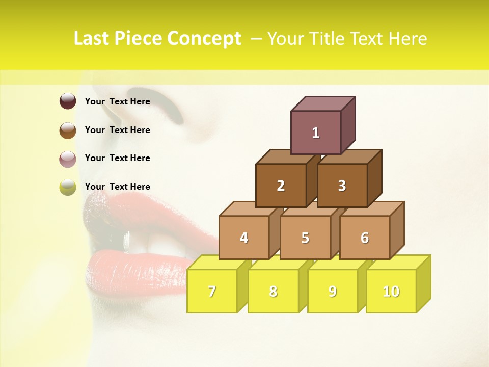 People Face Joy PowerPoint Template