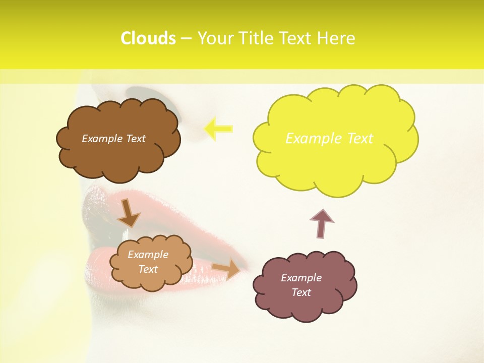 People Face Joy PowerPoint Template