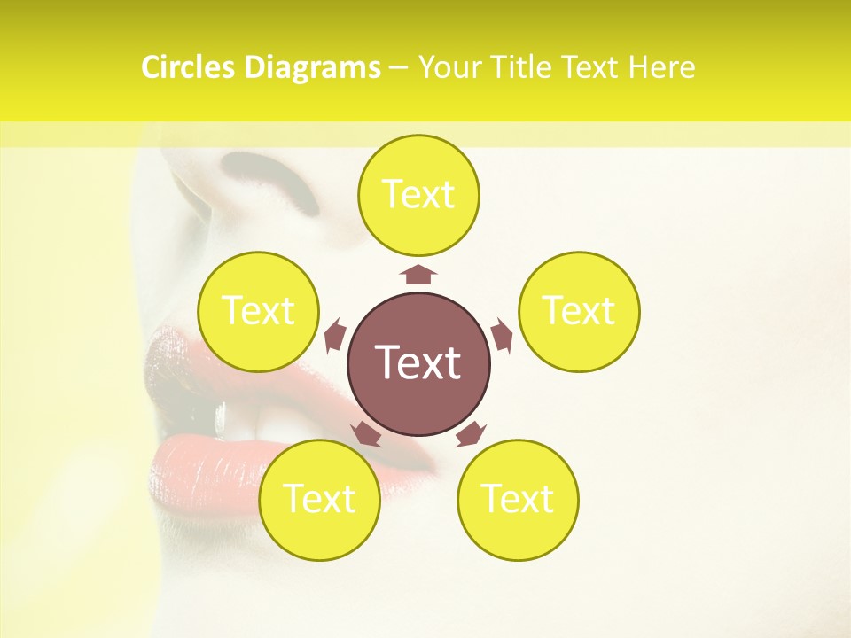 People Face Joy PowerPoint Template