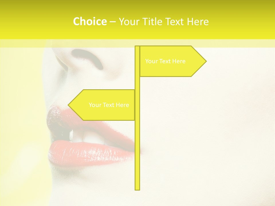 People Face Joy PowerPoint Template