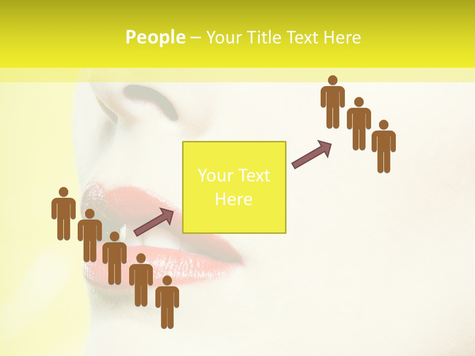 People Face Joy PowerPoint Template
