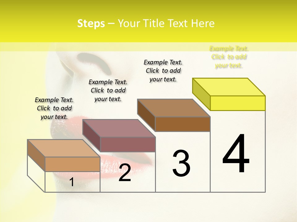 People Face Joy PowerPoint Template