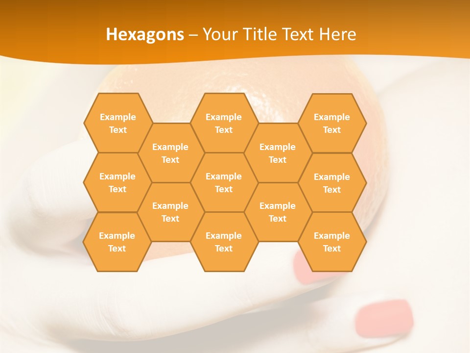 Creative Closeup Beauty PowerPoint Template