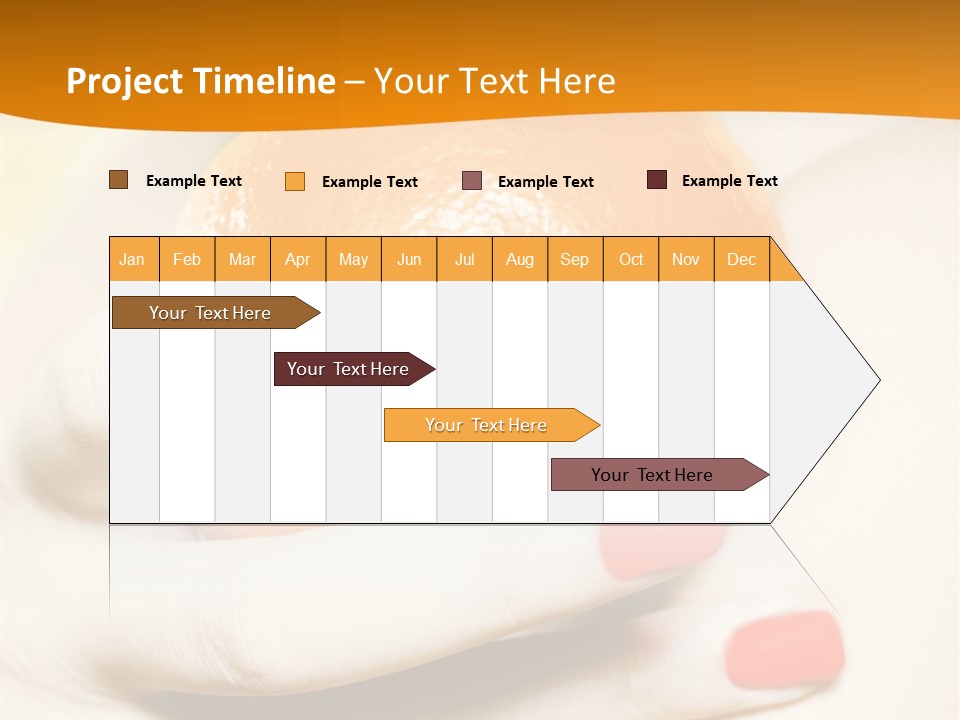 Creative Closeup Beauty PowerPoint Template