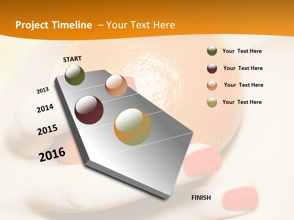 Creative Closeup Beauty PowerPoint Template