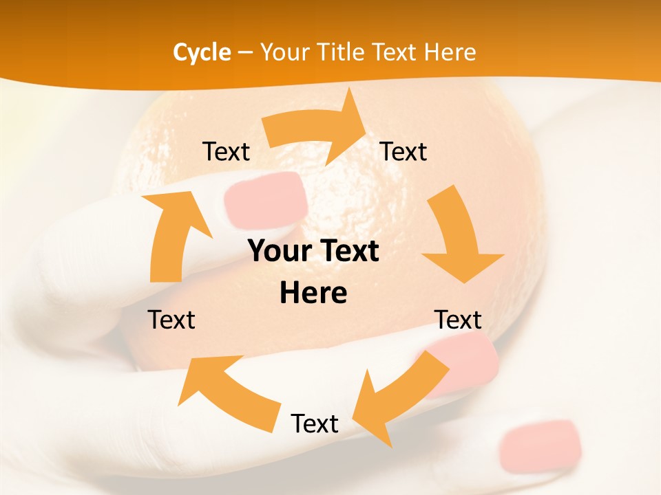 Creative Closeup Beauty PowerPoint Template