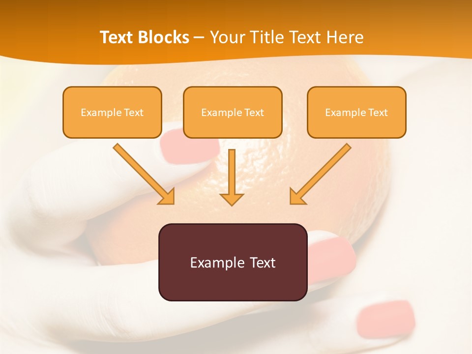 Creative Closeup Beauty PowerPoint Template