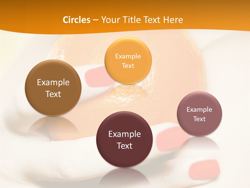 Creative Closeup Beauty PowerPoint Template