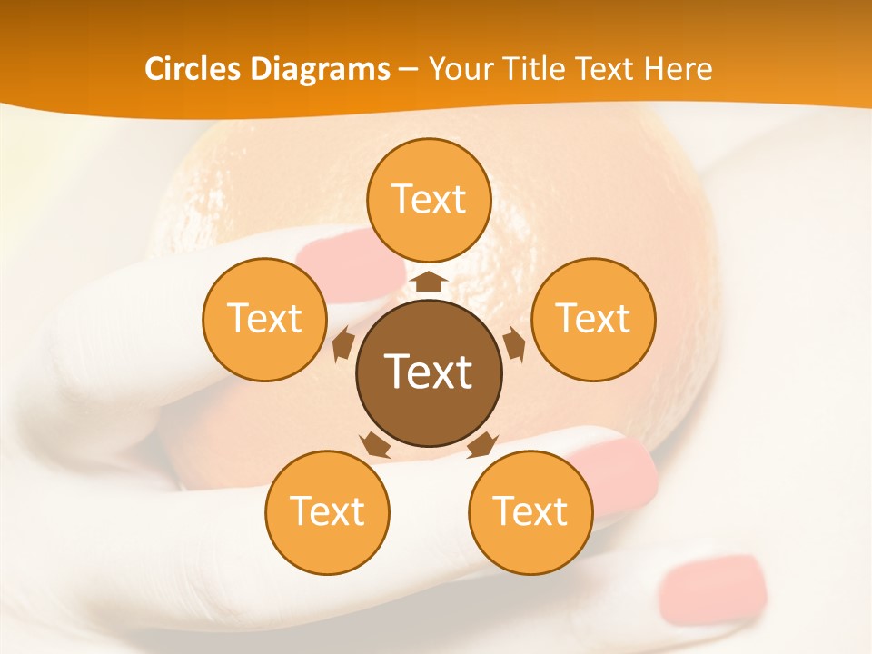 Creative Closeup Beauty PowerPoint Template