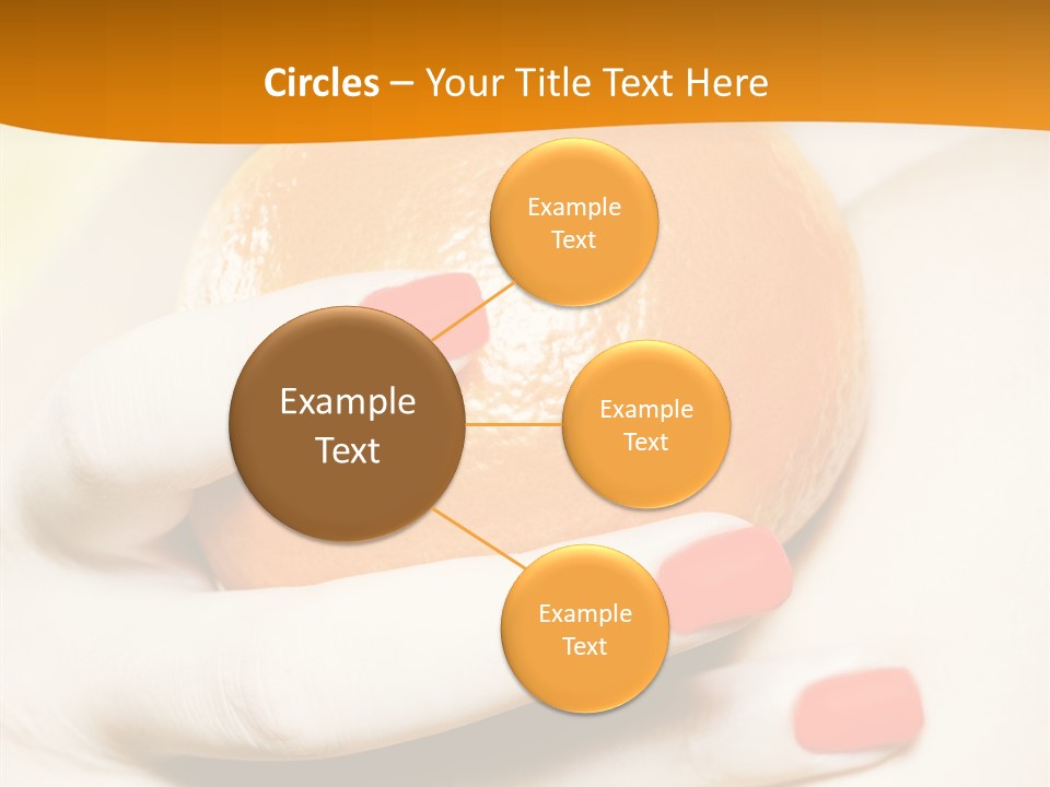 Creative Closeup Beauty PowerPoint Template