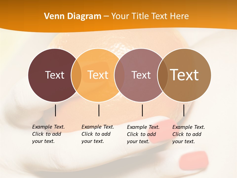 Creative Closeup Beauty PowerPoint Template