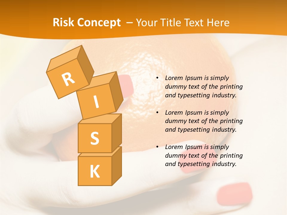 Creative Closeup Beauty PowerPoint Template