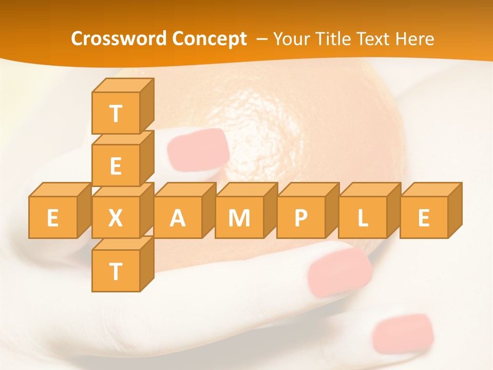 Creative Closeup Beauty PowerPoint Template