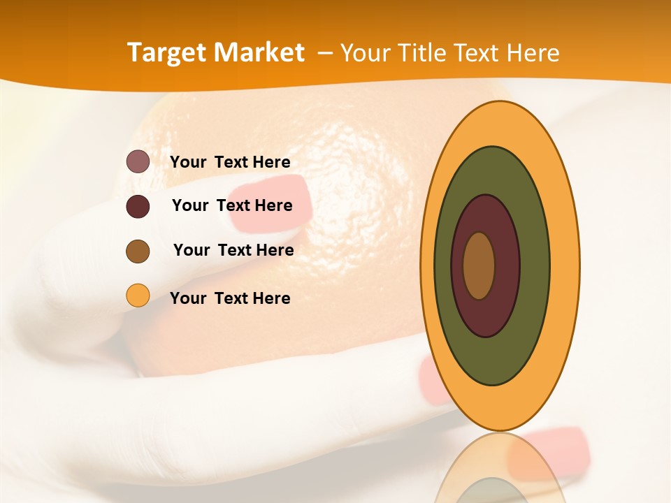 Creative Closeup Beauty PowerPoint Template