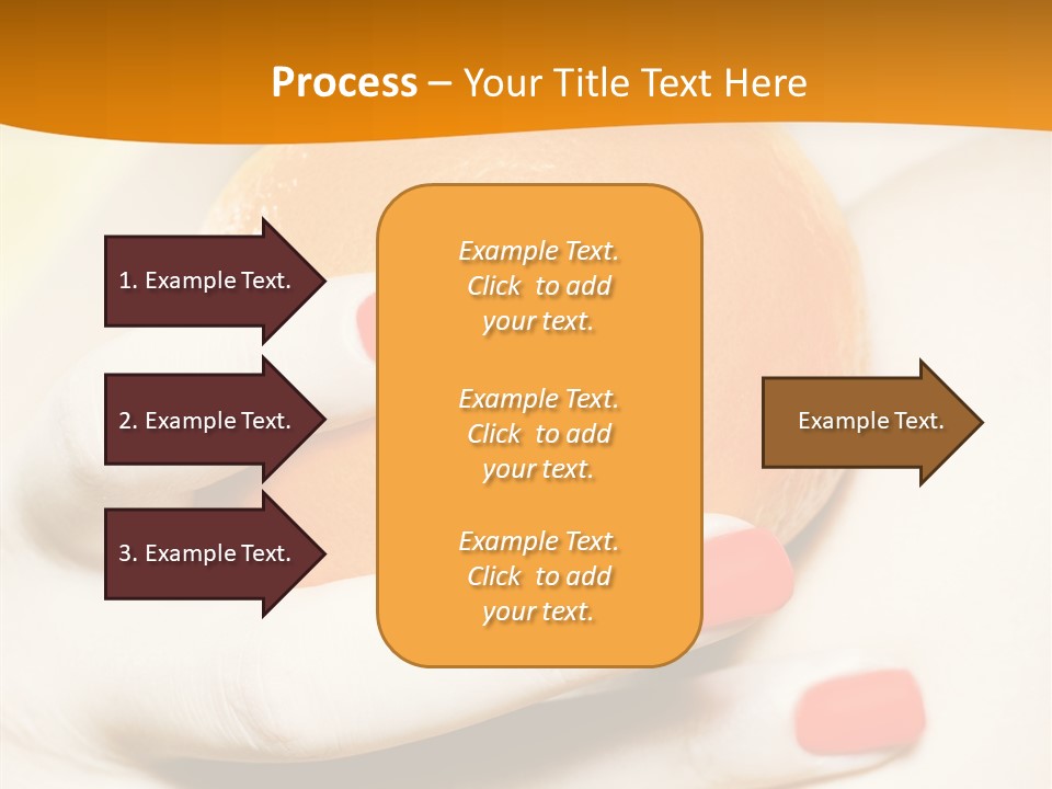 Creative Closeup Beauty PowerPoint Template