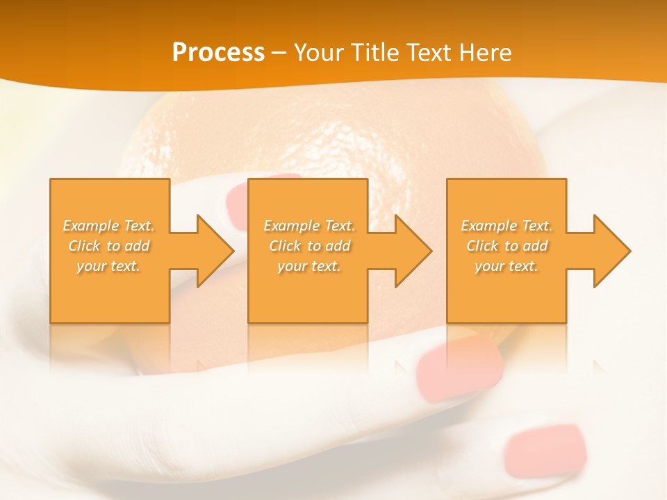 Creative Closeup Beauty PowerPoint Template