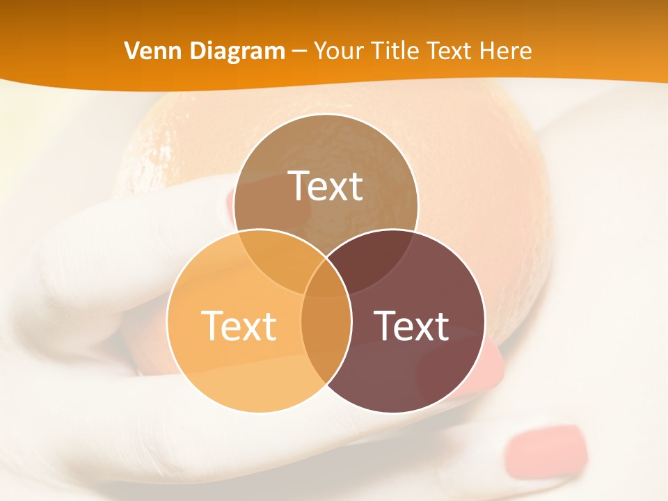 Creative Closeup Beauty PowerPoint Template