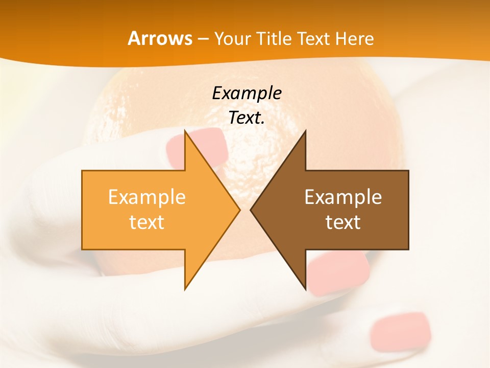 Creative Closeup Beauty PowerPoint Template