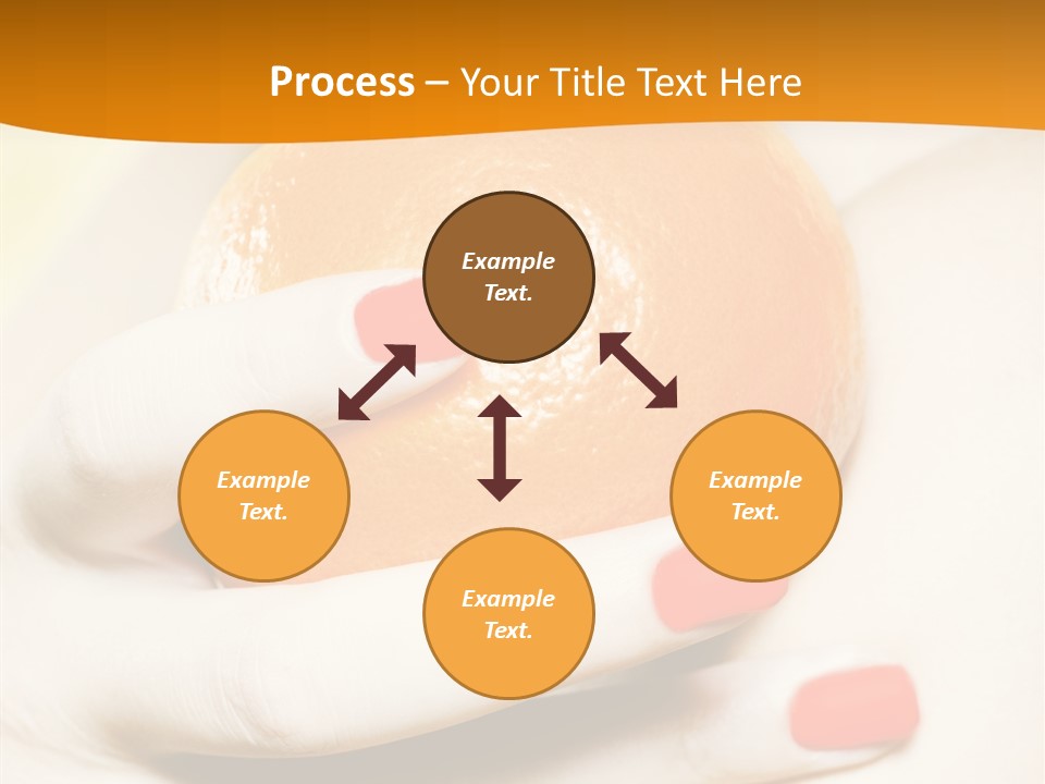 Creative Closeup Beauty PowerPoint Template