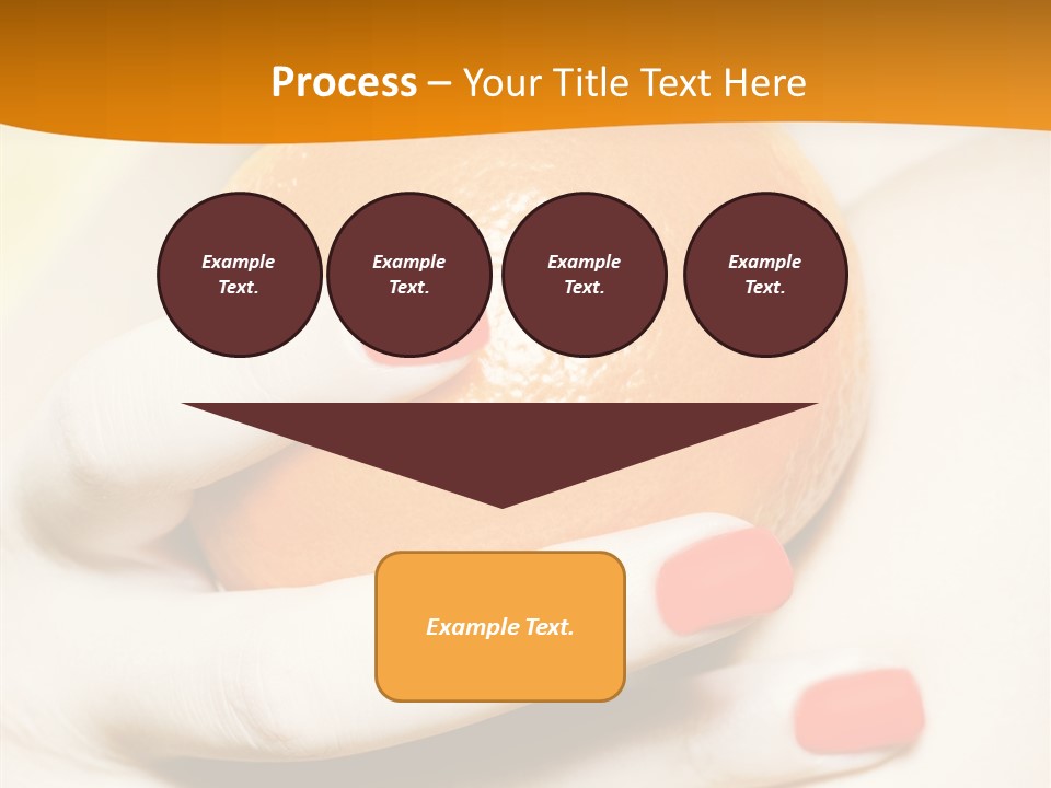 Creative Closeup Beauty PowerPoint Template