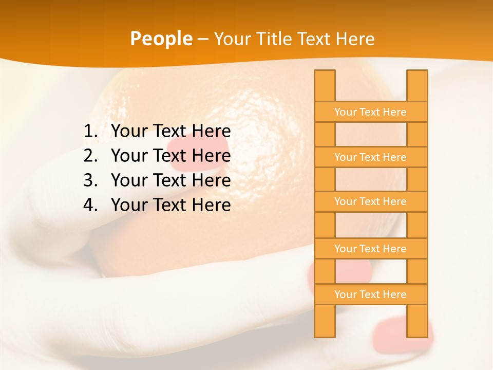 Creative Closeup Beauty PowerPoint Template