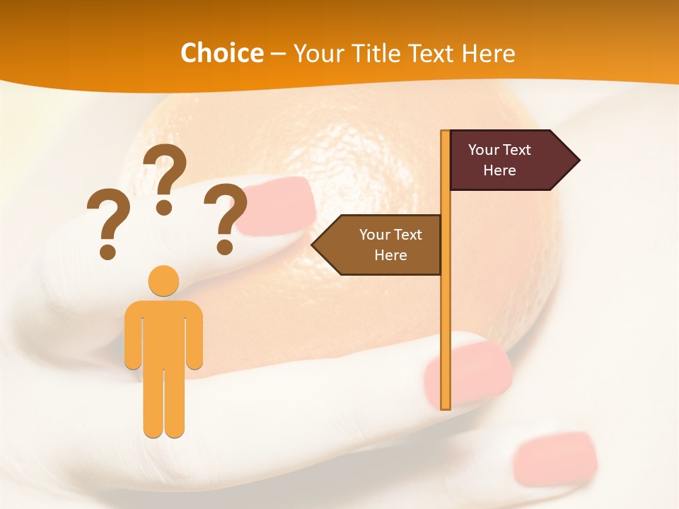 Creative Closeup Beauty PowerPoint Template