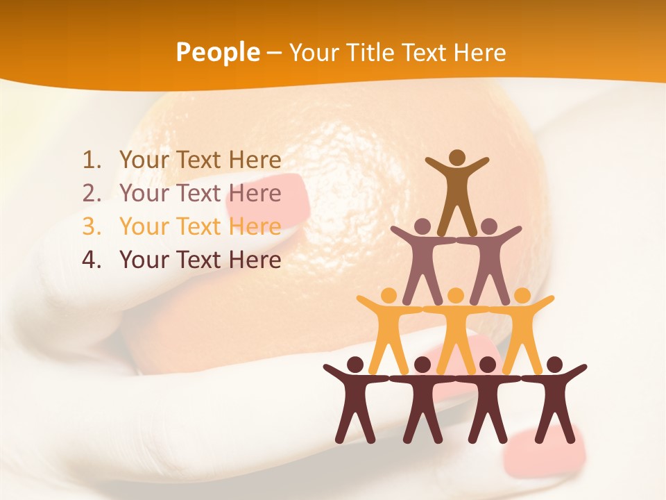 Creative Closeup Beauty PowerPoint Template