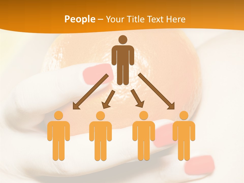 Creative Closeup Beauty PowerPoint Template