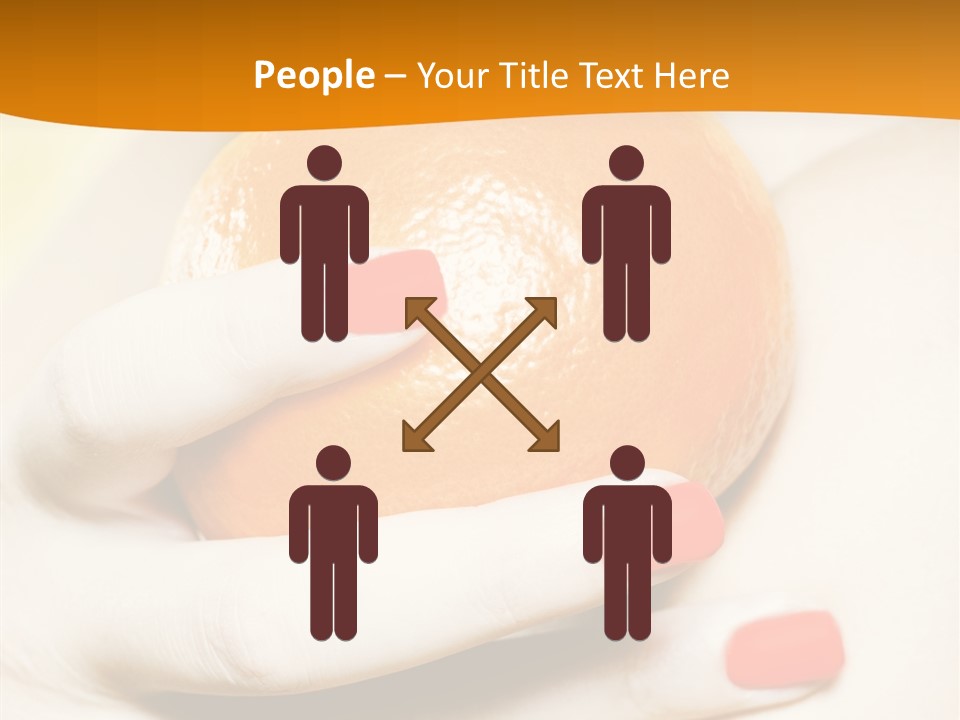 Creative Closeup Beauty PowerPoint Template