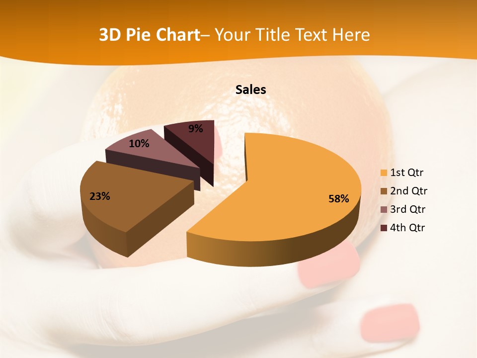 Creative Closeup Beauty PowerPoint Template