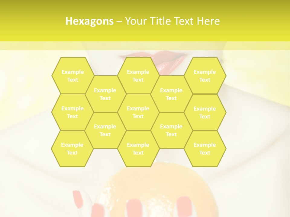 Face Charming Cute PowerPoint Template