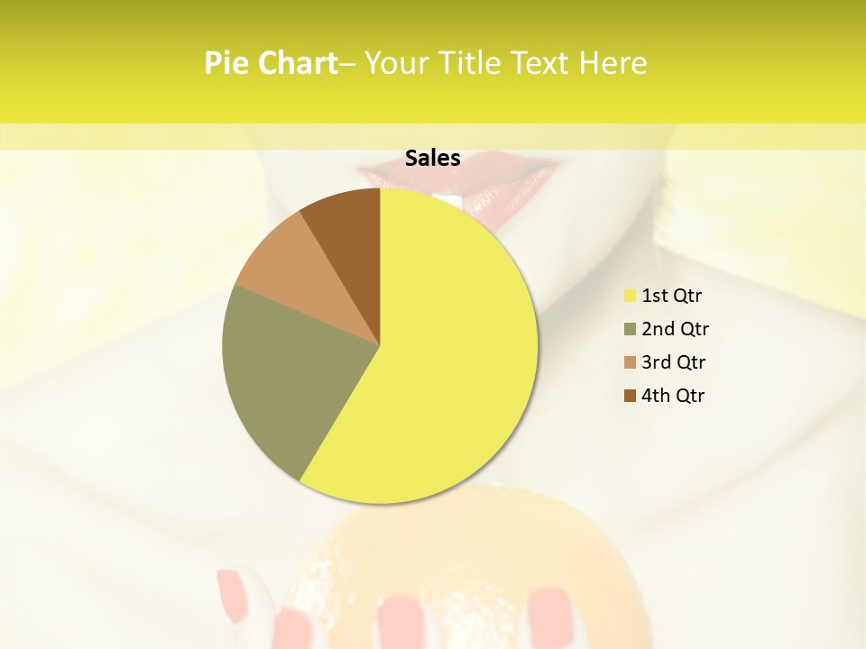 Face Charming Cute PowerPoint Template