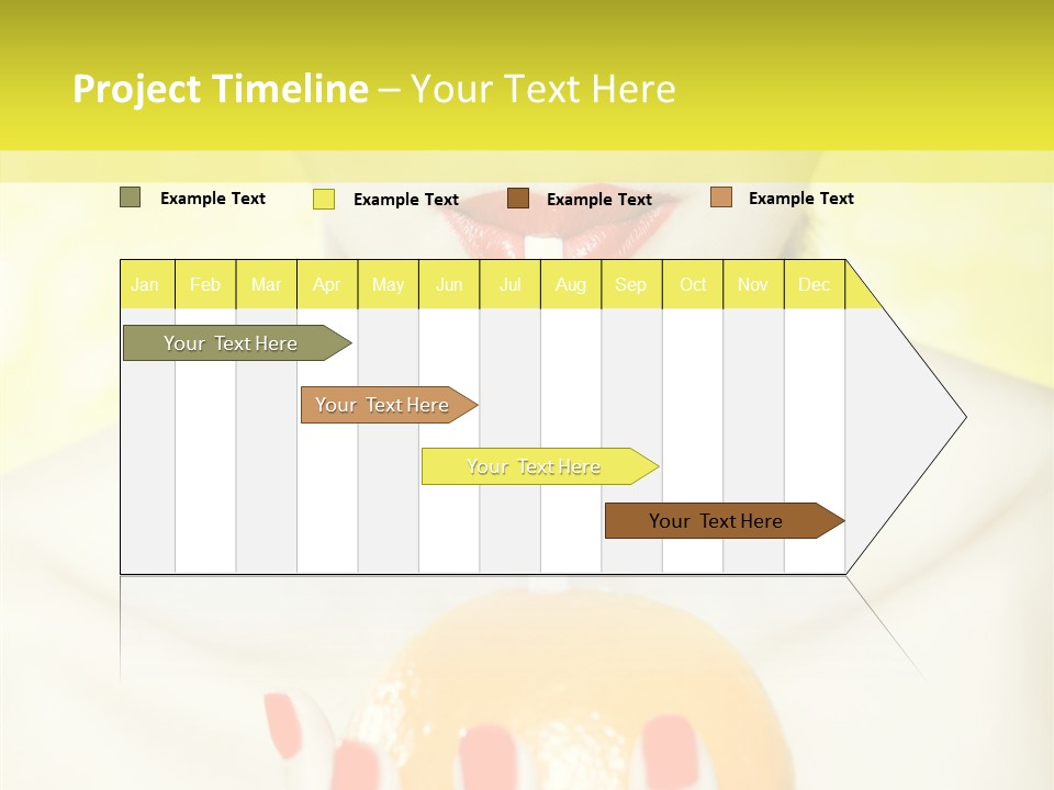 Face Charming Cute PowerPoint Template