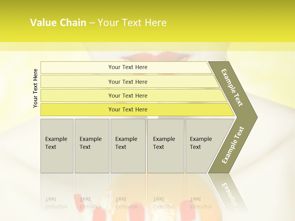 Face Charming Cute PowerPoint Template