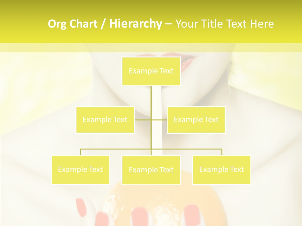 Face Charming Cute PowerPoint Template