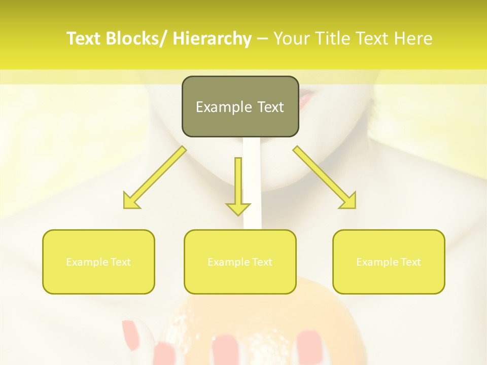 Face Charming Cute PowerPoint Template