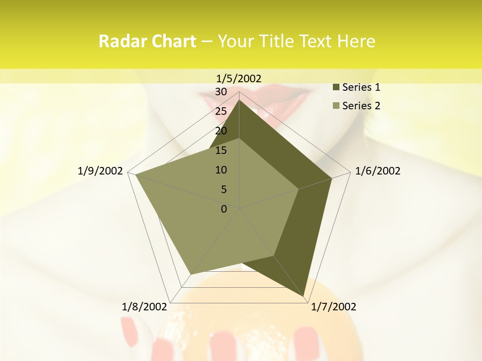 Face Charming Cute PowerPoint Template