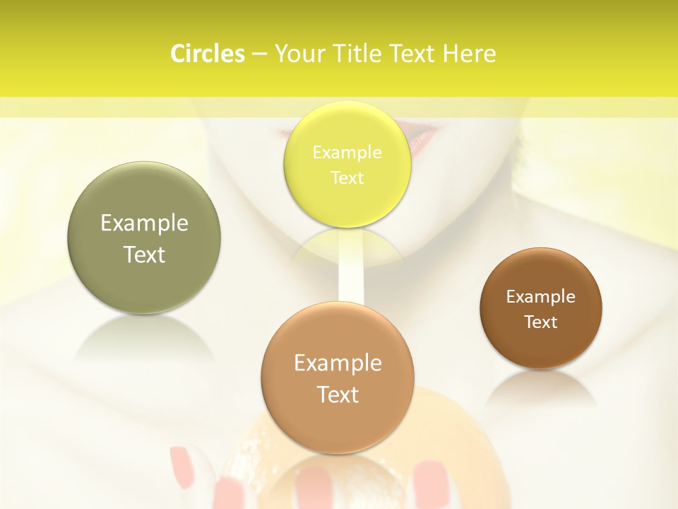 Face Charming Cute PowerPoint Template