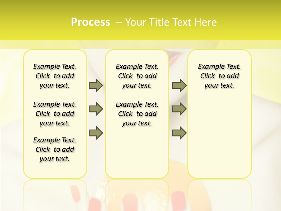 Face Charming Cute PowerPoint Template