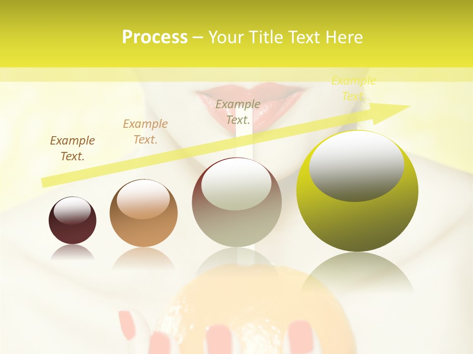 Face Charming Cute PowerPoint Template