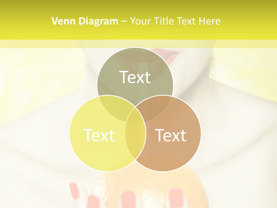 Face Charming Cute PowerPoint Template