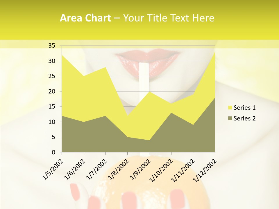 Face Charming Cute PowerPoint Template