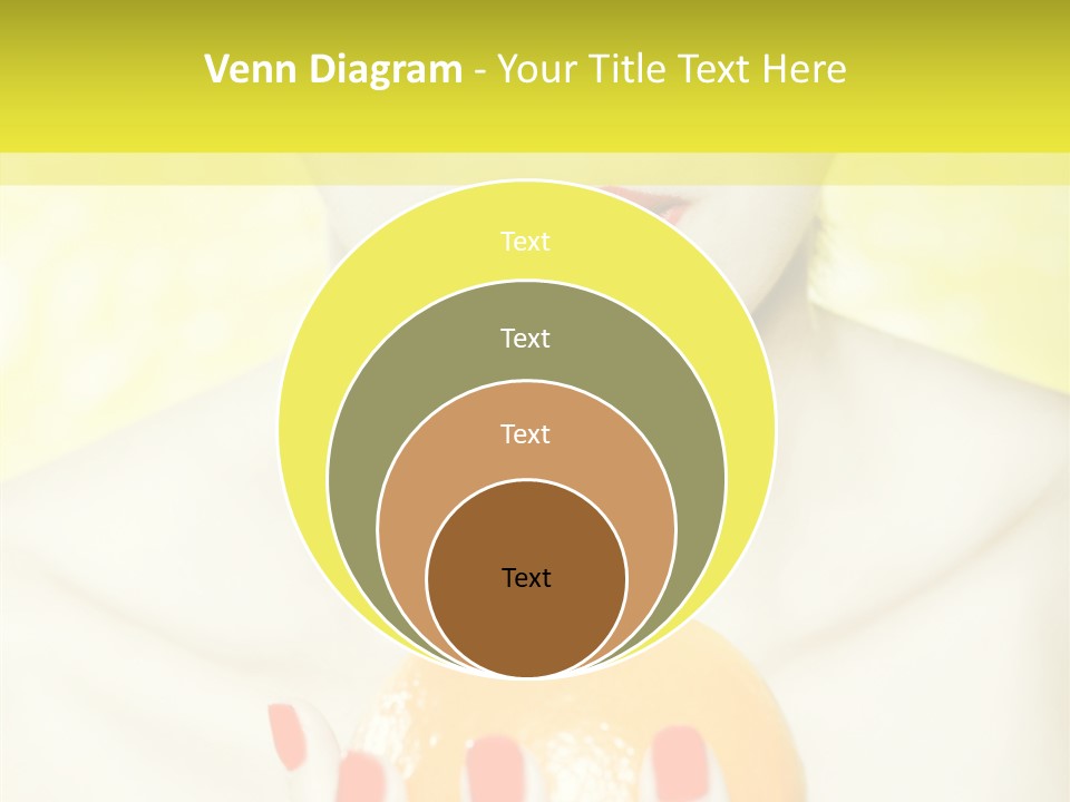 Face Charming Cute PowerPoint Template