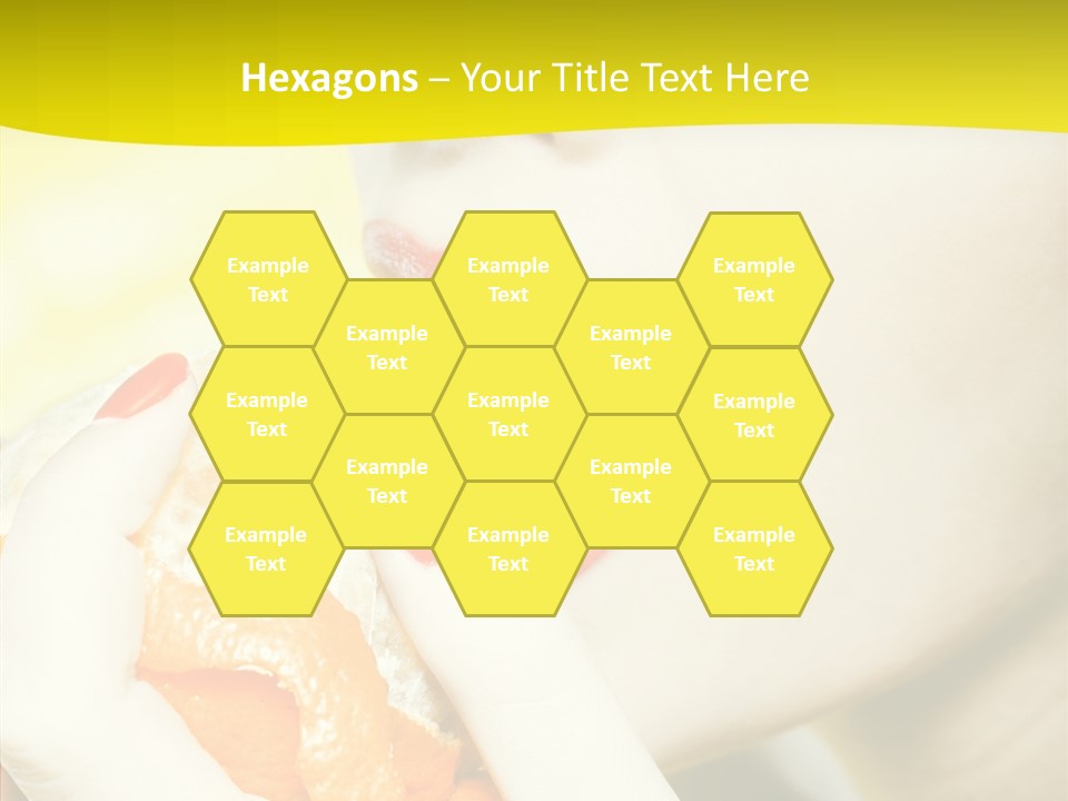 Caucasian Healthy Isolated PowerPoint Template