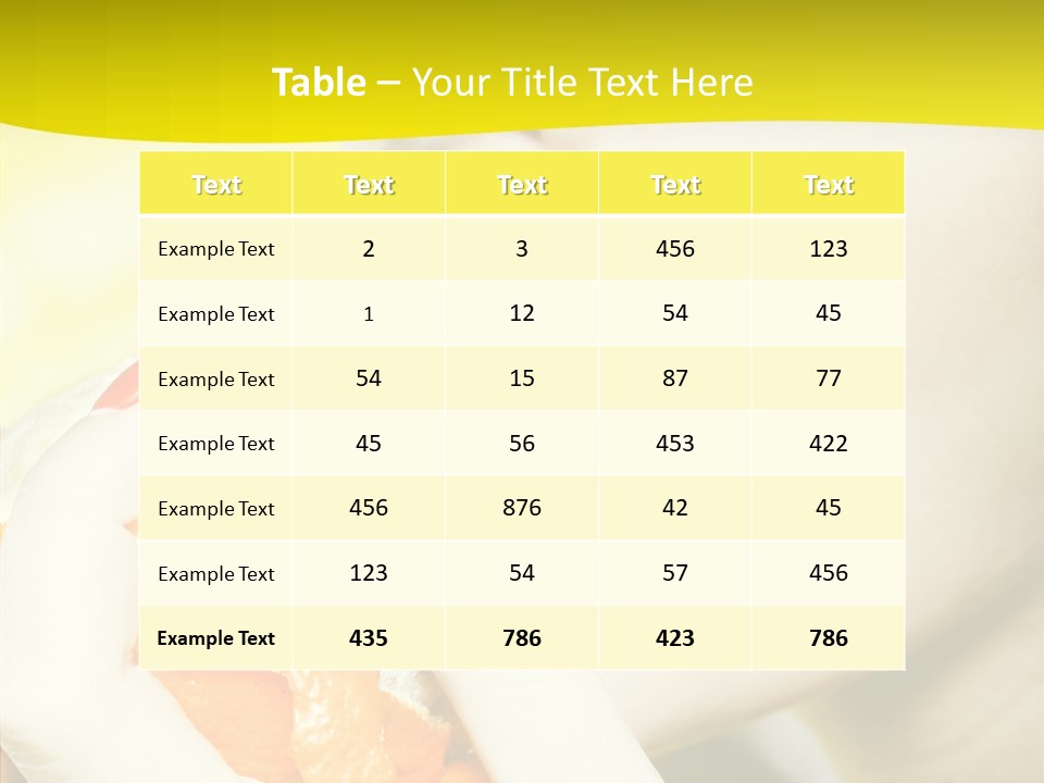 Caucasian Healthy Isolated PowerPoint Template
